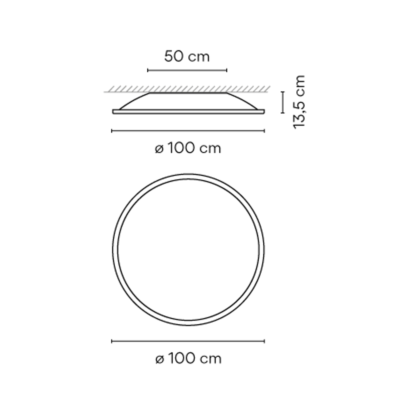 Big 0533 3000K LED Ceiling Light