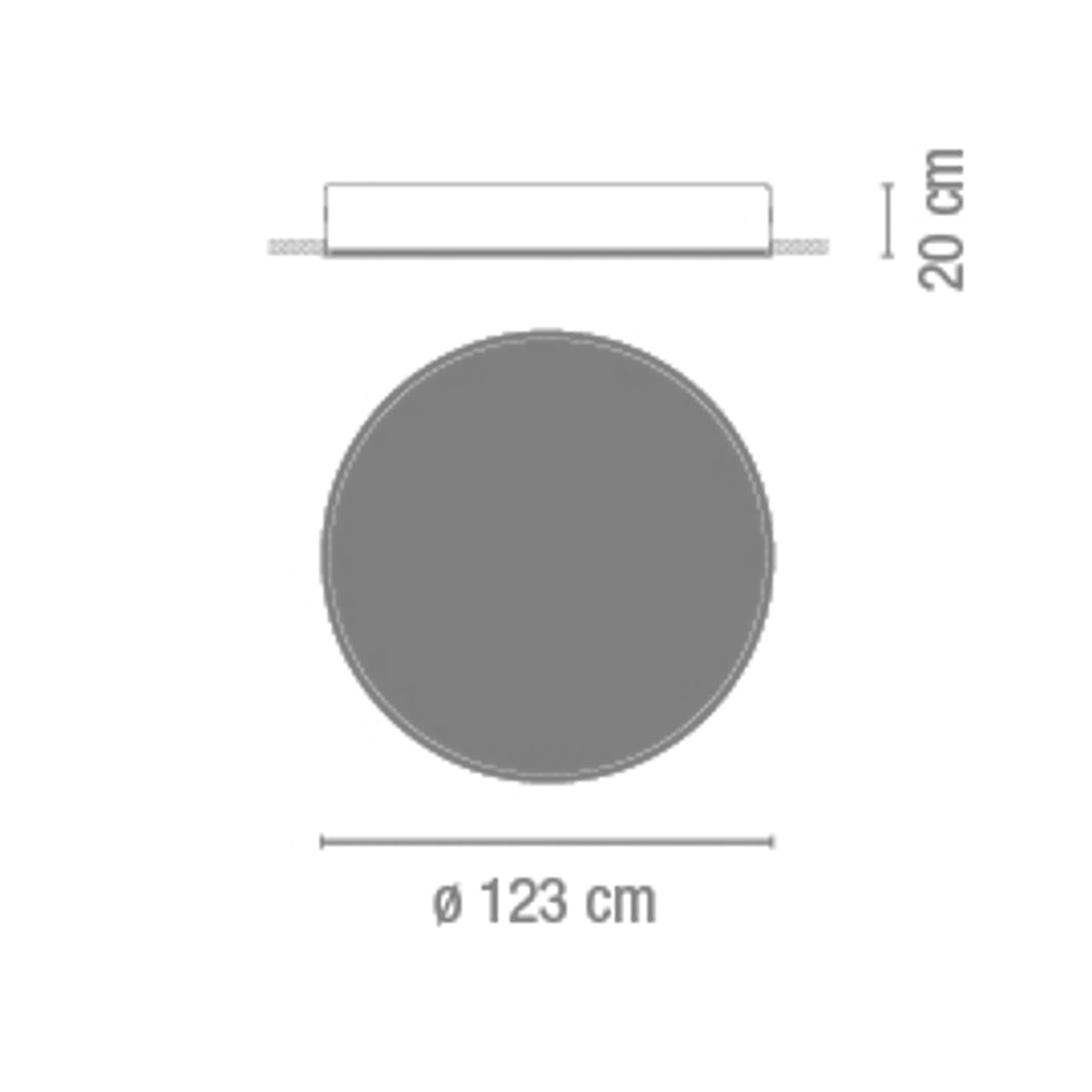 Big 0540 Built-in Recessed Ceiling Light