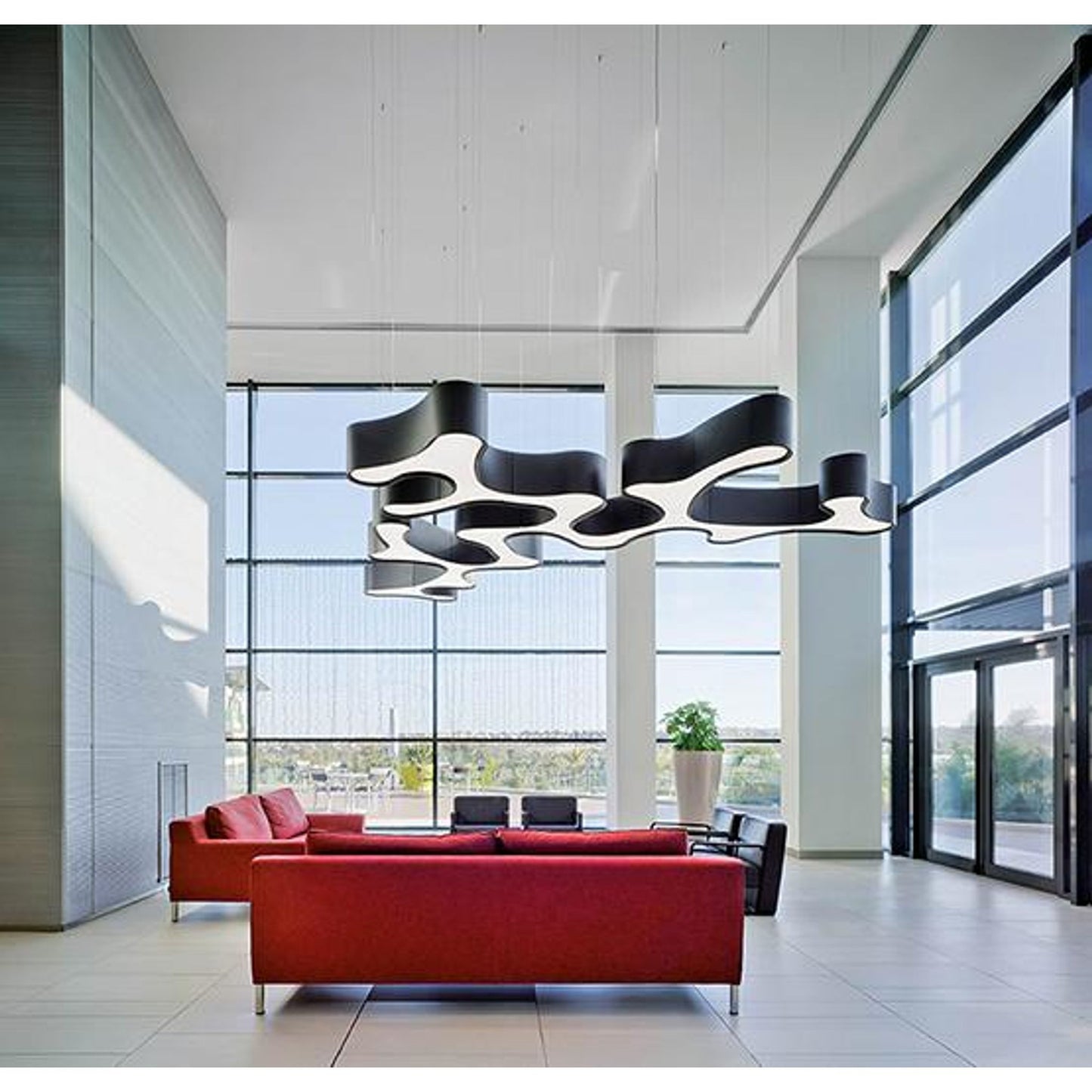 Ameba 2200 2-Light LED Pendant