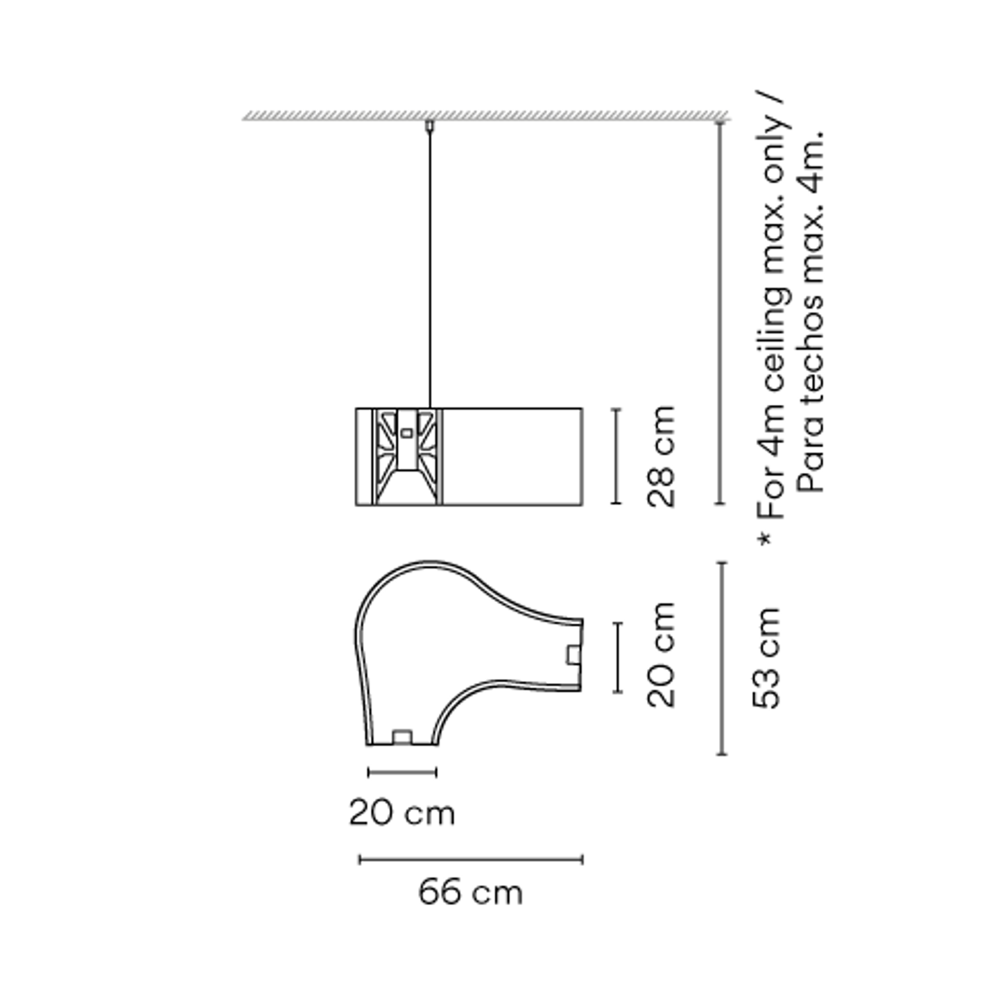 Ameba 2212 LED Pendant