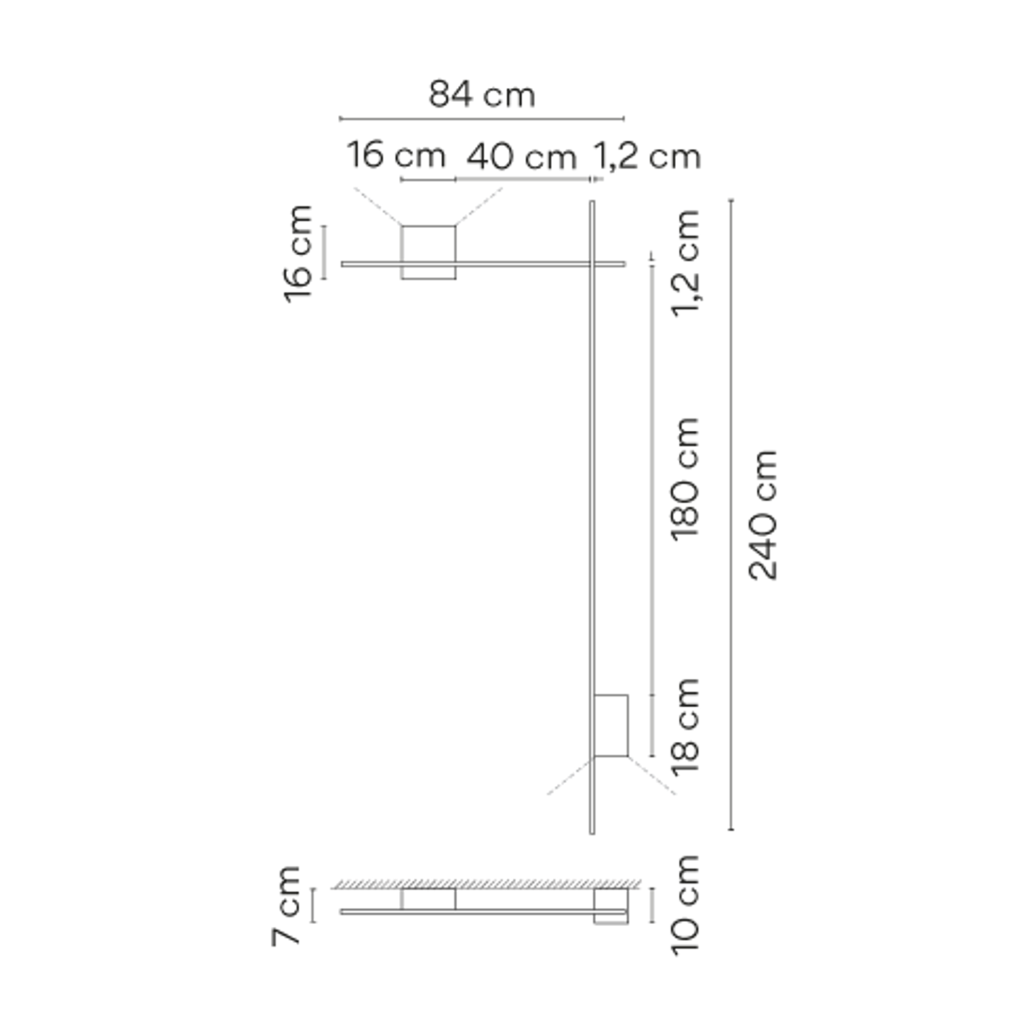 Structural 2617 LED Wall Light