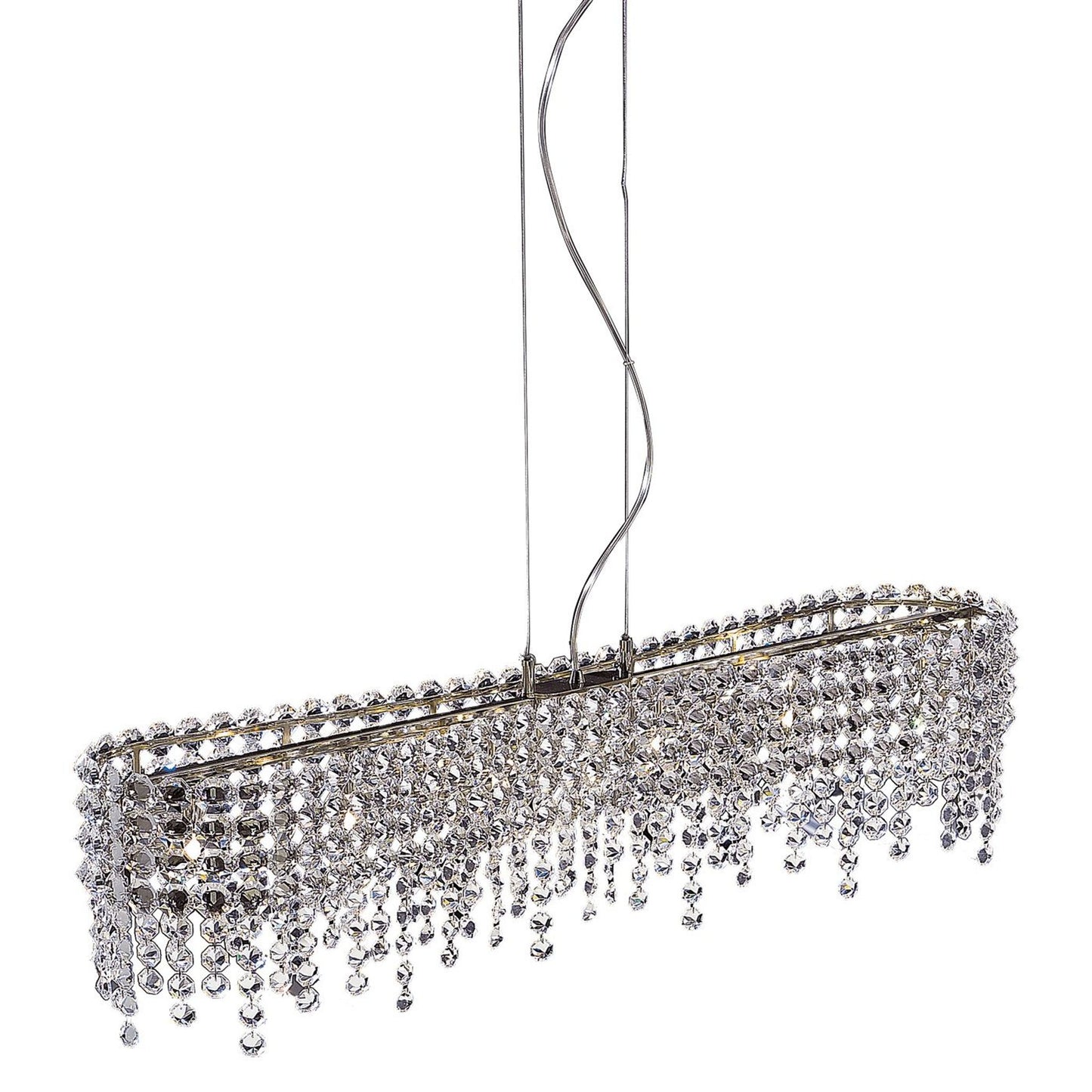 Cometa CP 6-Light Pendant Nickel