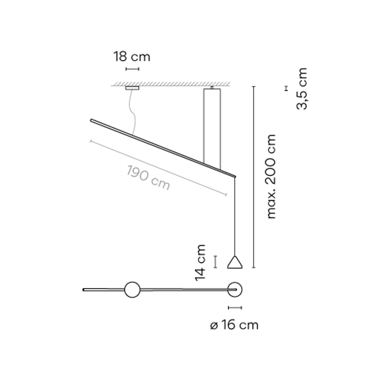 North 5670 LED Pendant