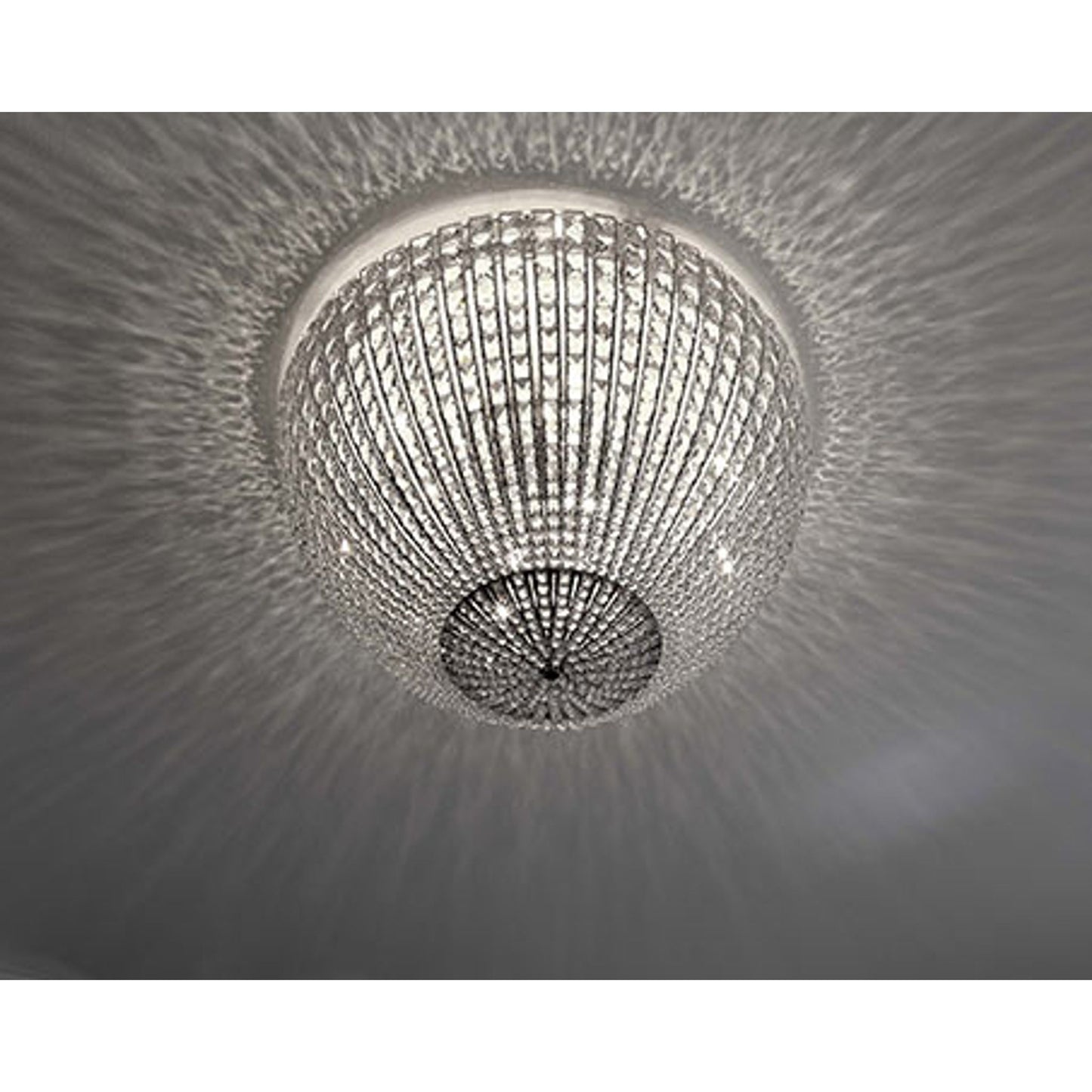 Helios PL37 Ceiling Light Nickel