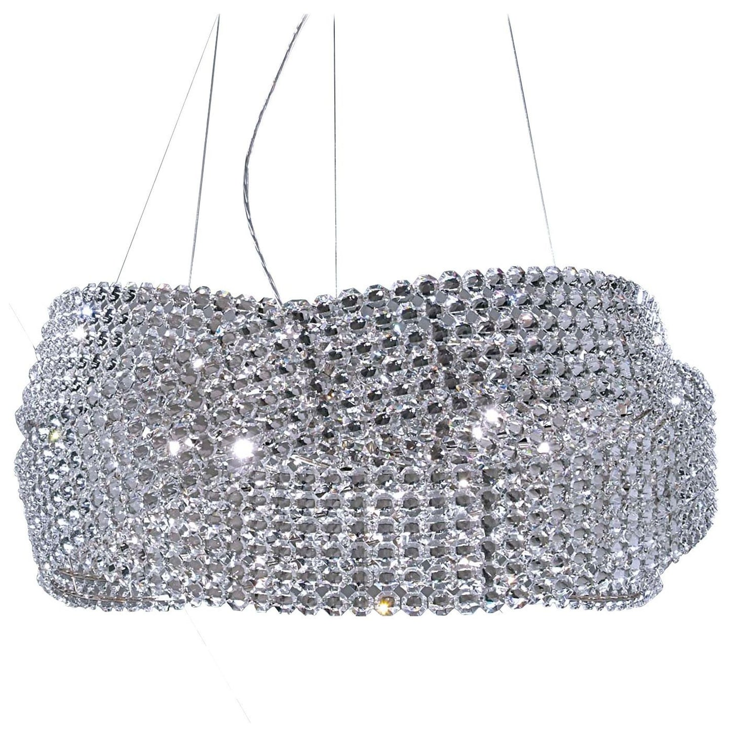 Diamante S95 9-Light Pendant Nickel