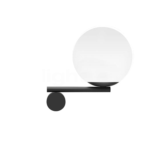 Luna R1 DX Wall Light with Blown Glass