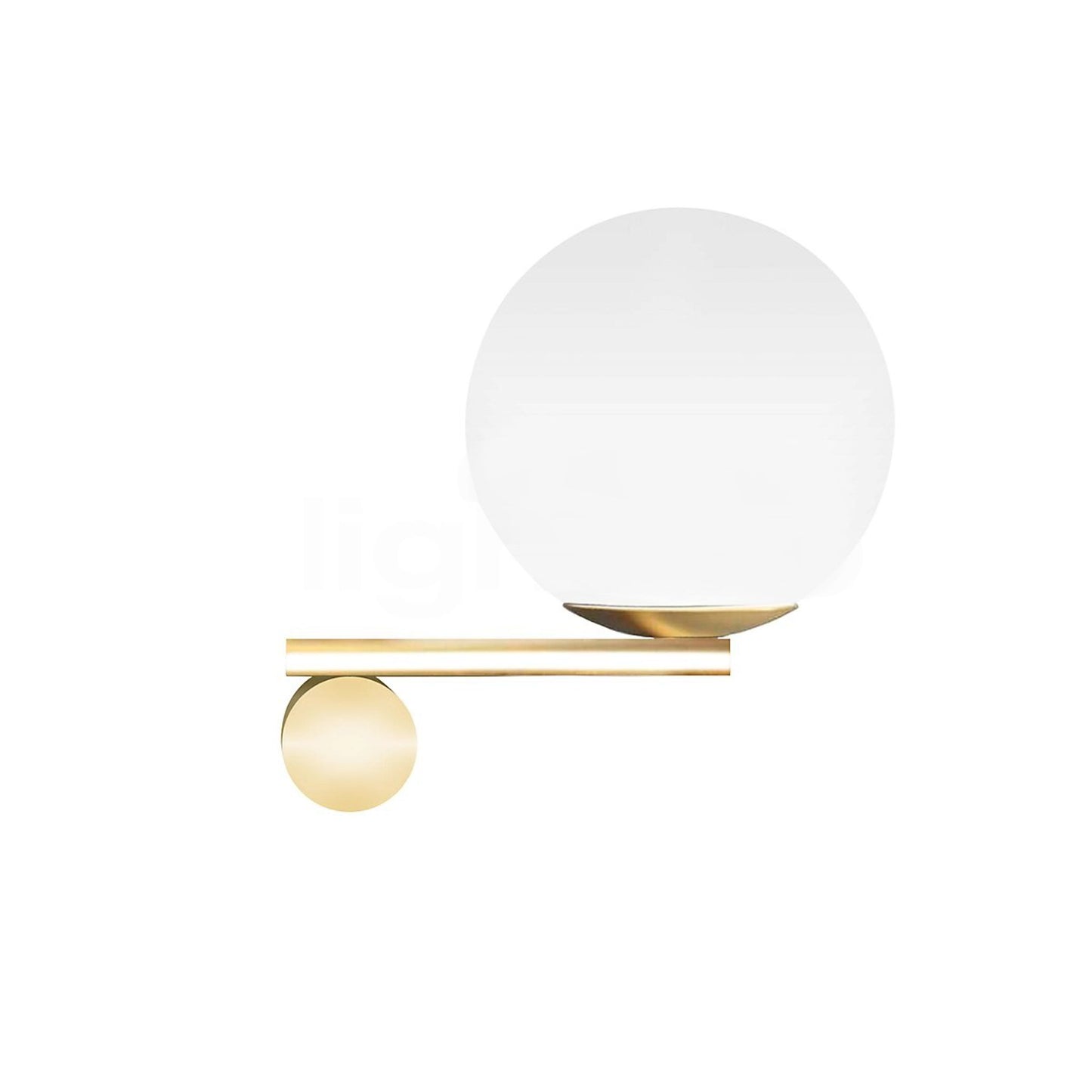 Luna R1 DX Wall Light with Blown Glass