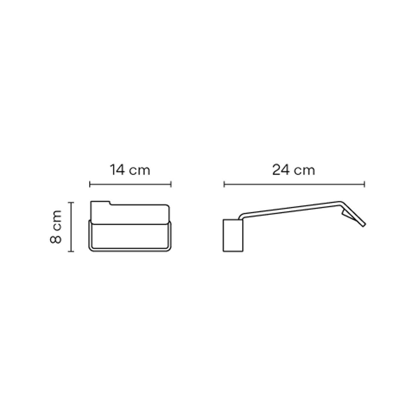 Alpha 7950 LED Wall Light