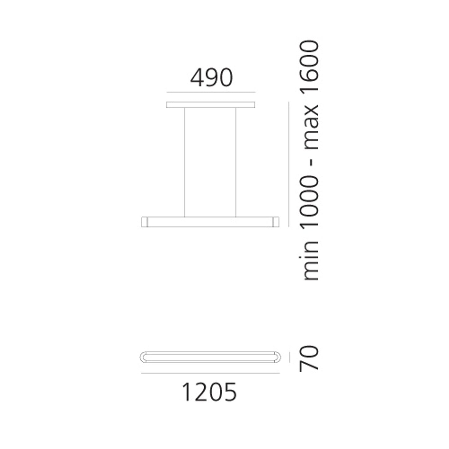 Talo 150 LED Pendant Dimmble