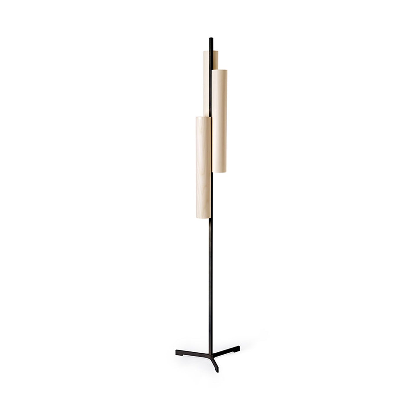 Black Note Triplet LED Floor Lamp