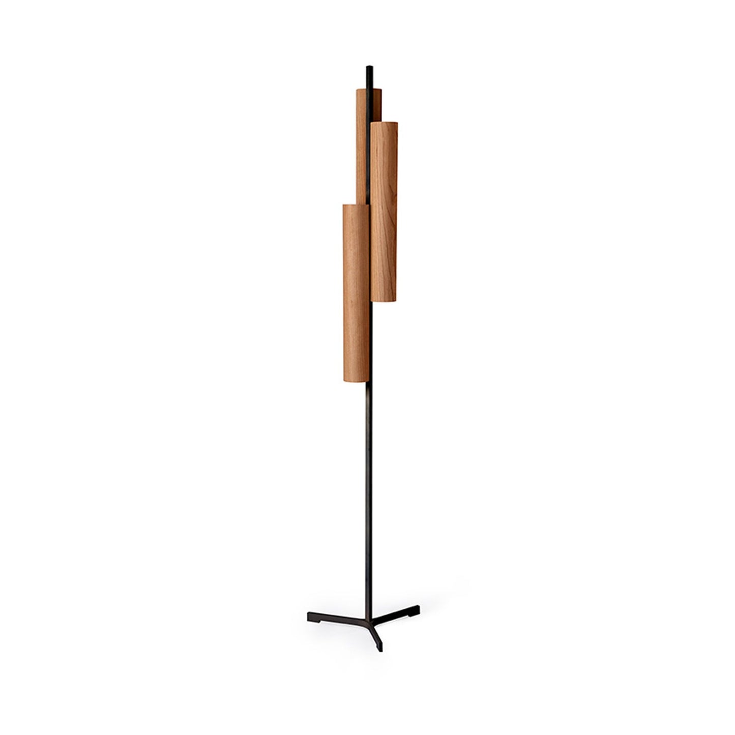 Black Note Triplet LED Floor Lamp