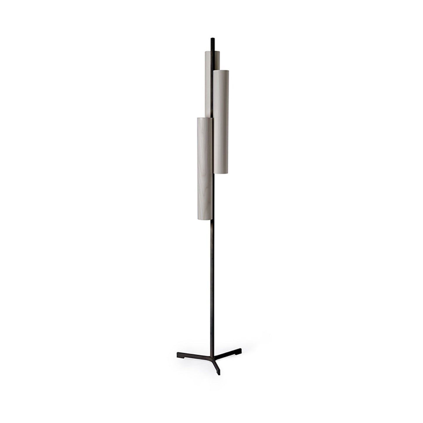 Black Note Triplet LED Floor Lamp