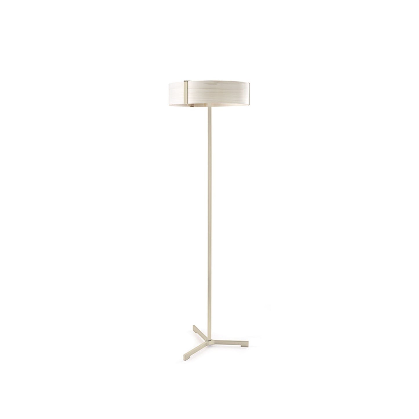 Thesis 150 LED Floor Lamp with White Shade