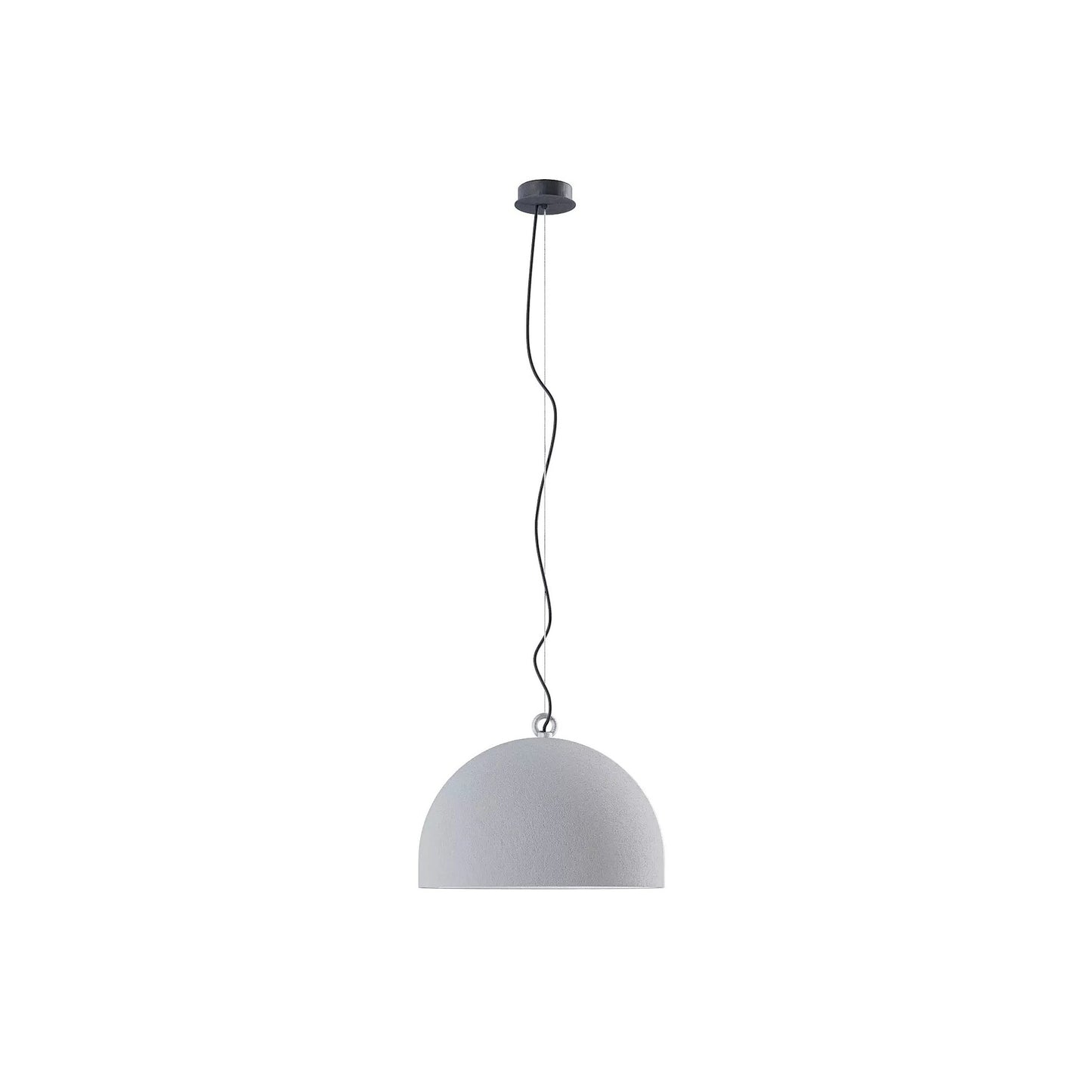 Urban Concrete 50 LED Pendant White Inside