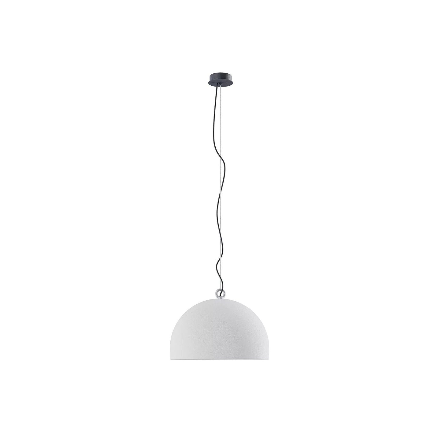 Urban Concrete 50 LED Pendant White Inside