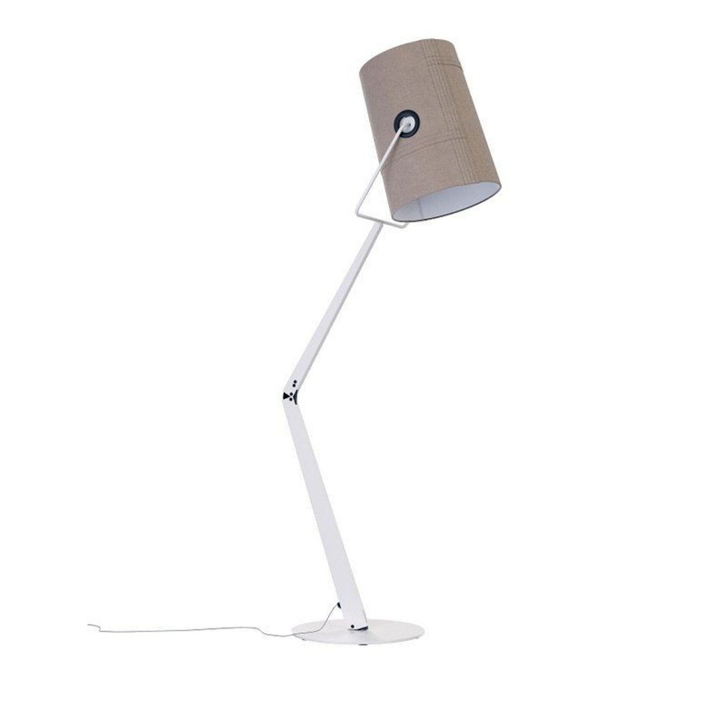 Fork LED Floor Lamp Ivory