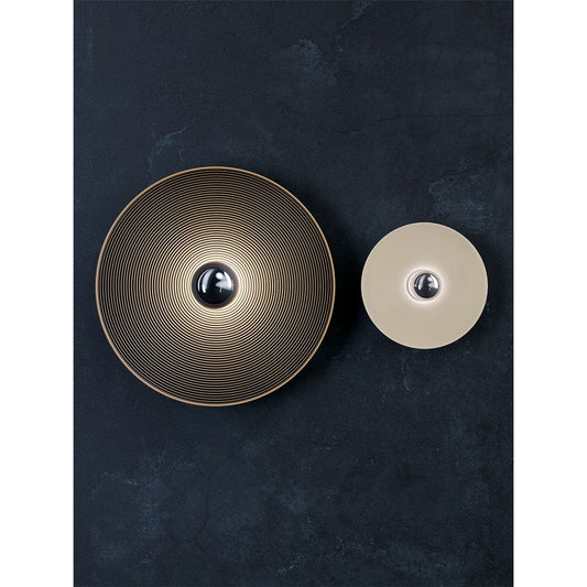 Vinyl Small LED Wall Light Black