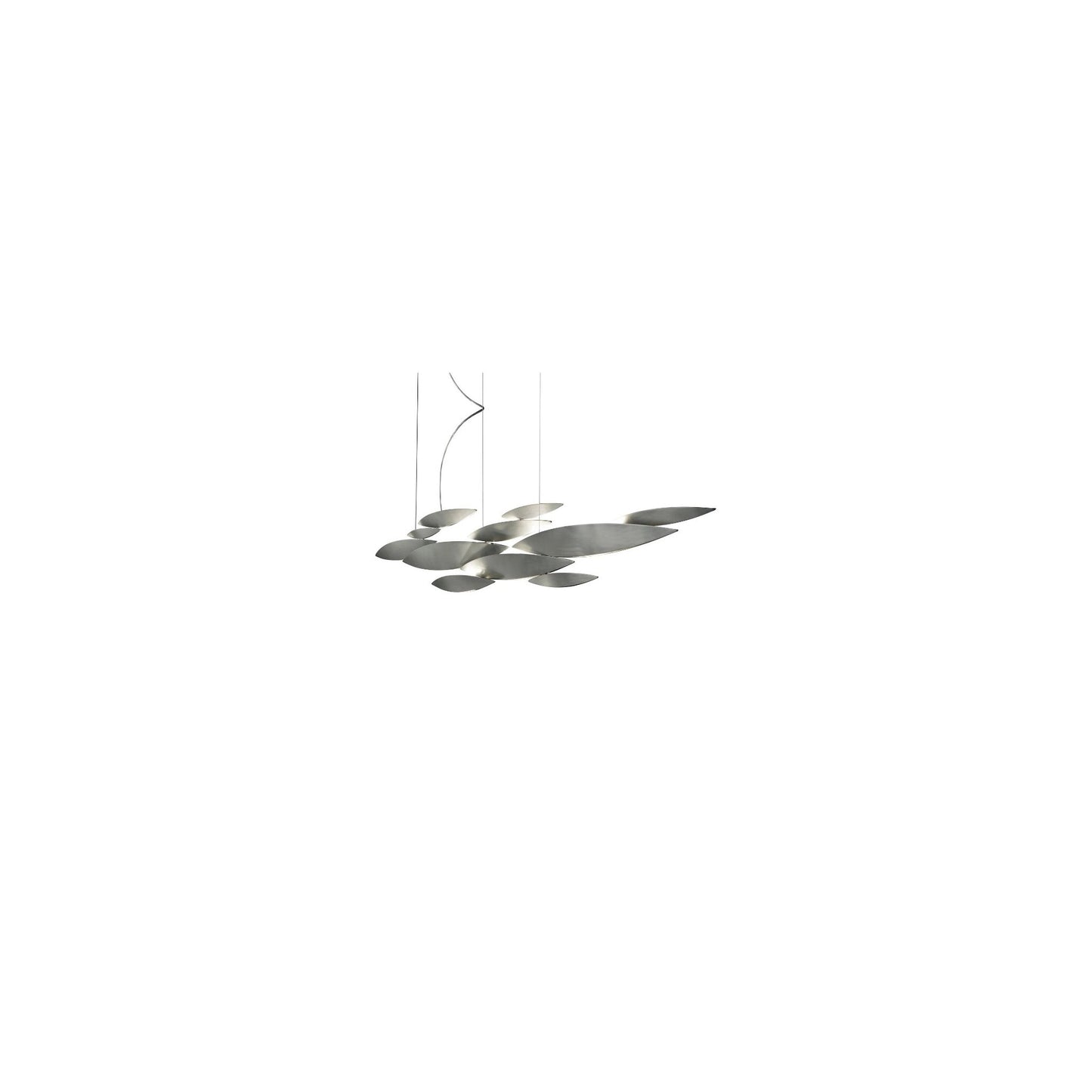 I Lucci Argentati Medium Linear Pendant