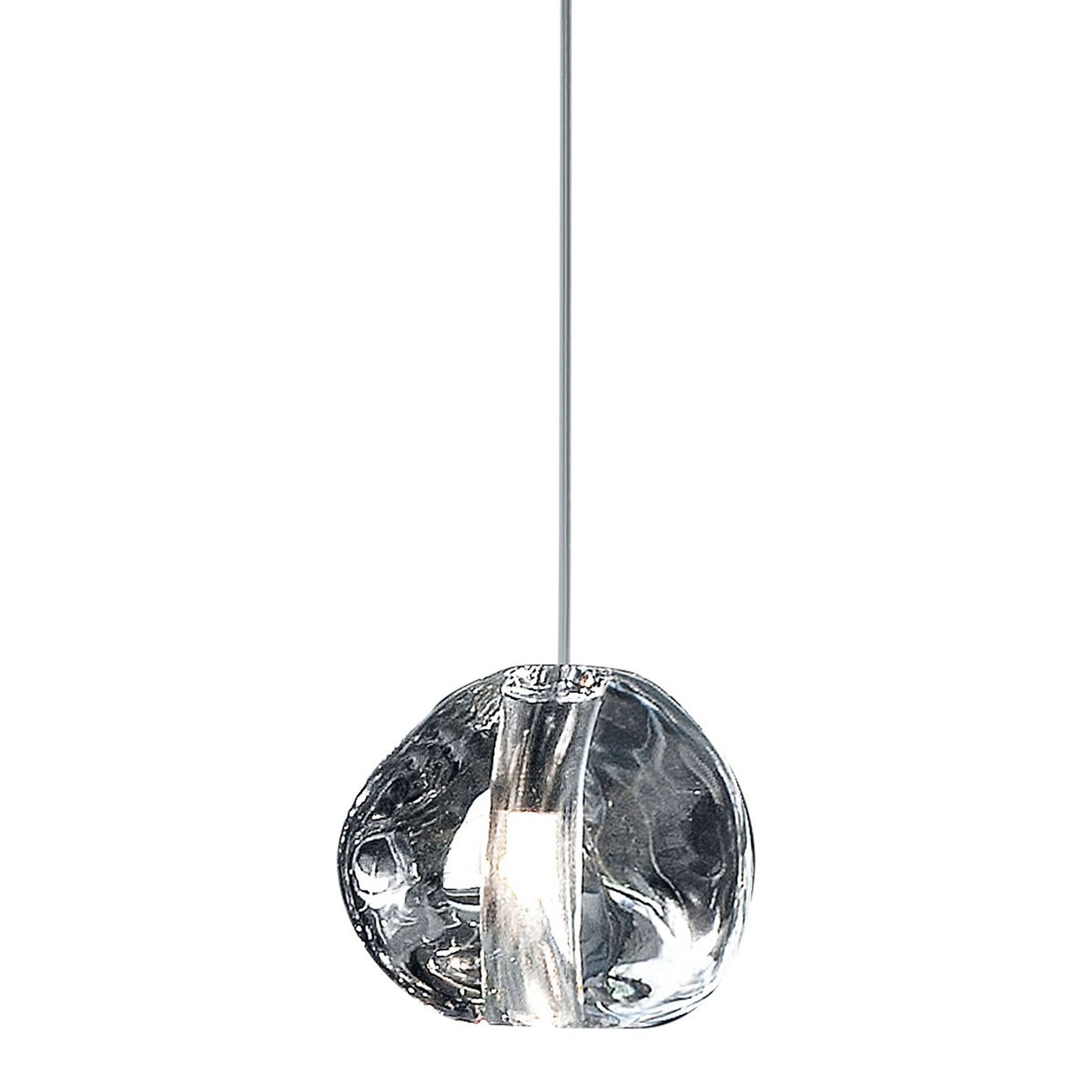 Mizu LED Pendant with Crystal