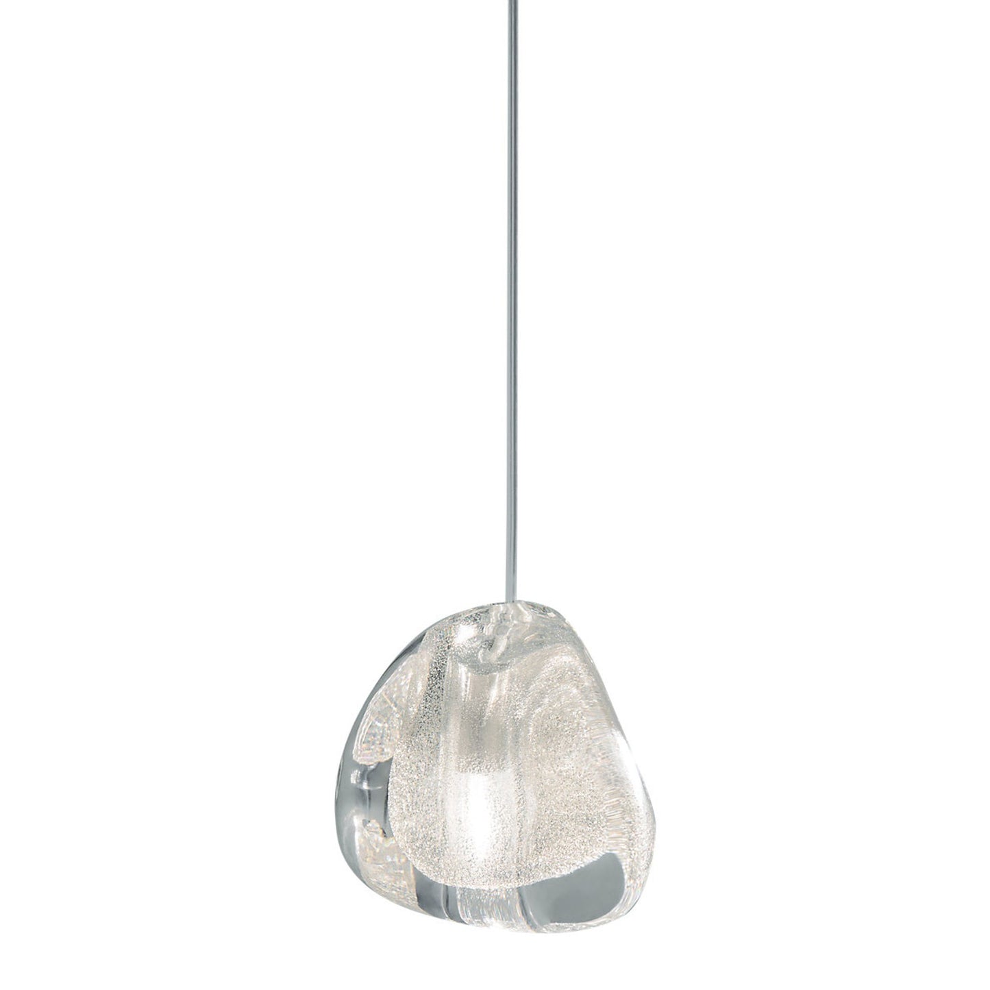 Mizu LED Pendant with Crystal