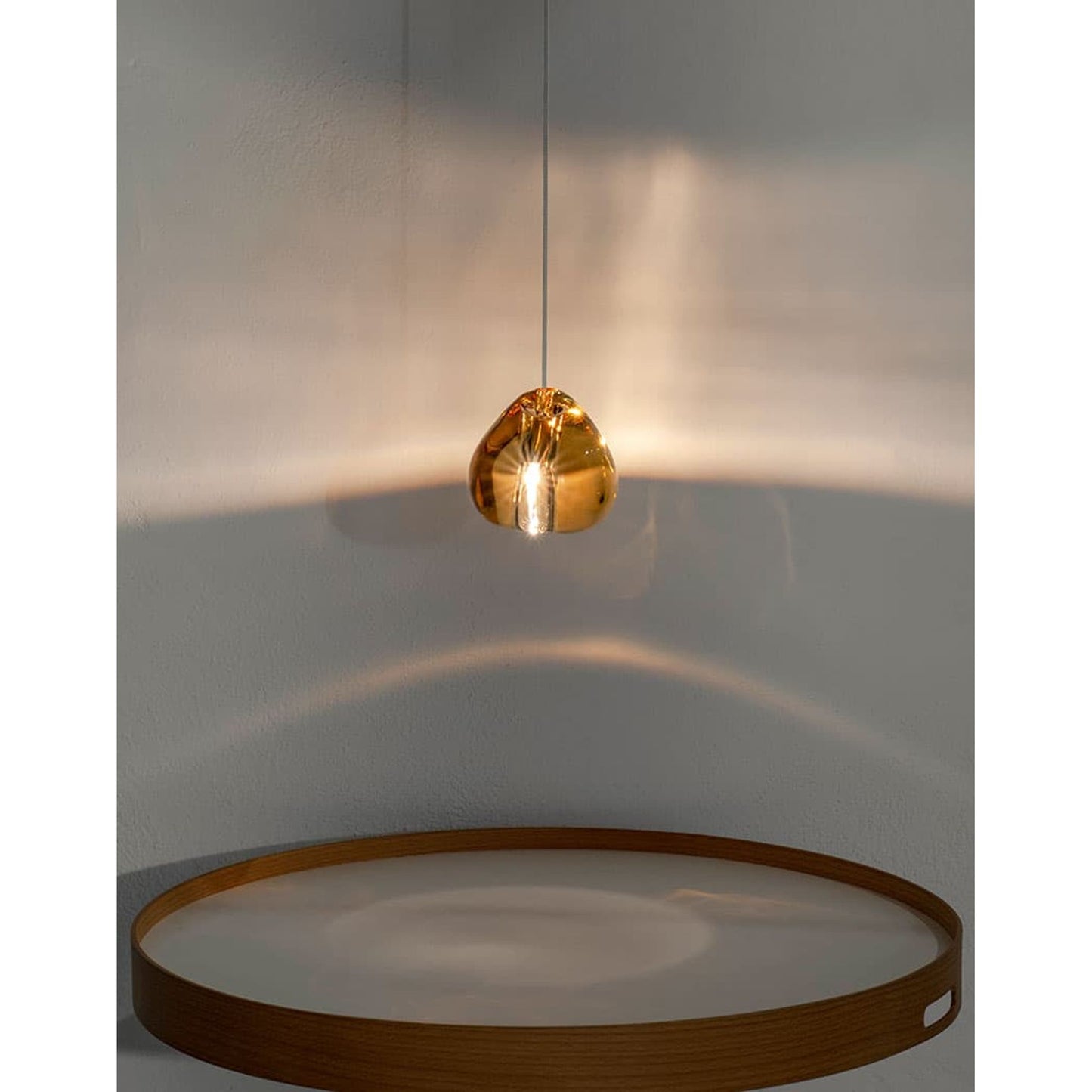 Mizu LED Pendant with Crystal