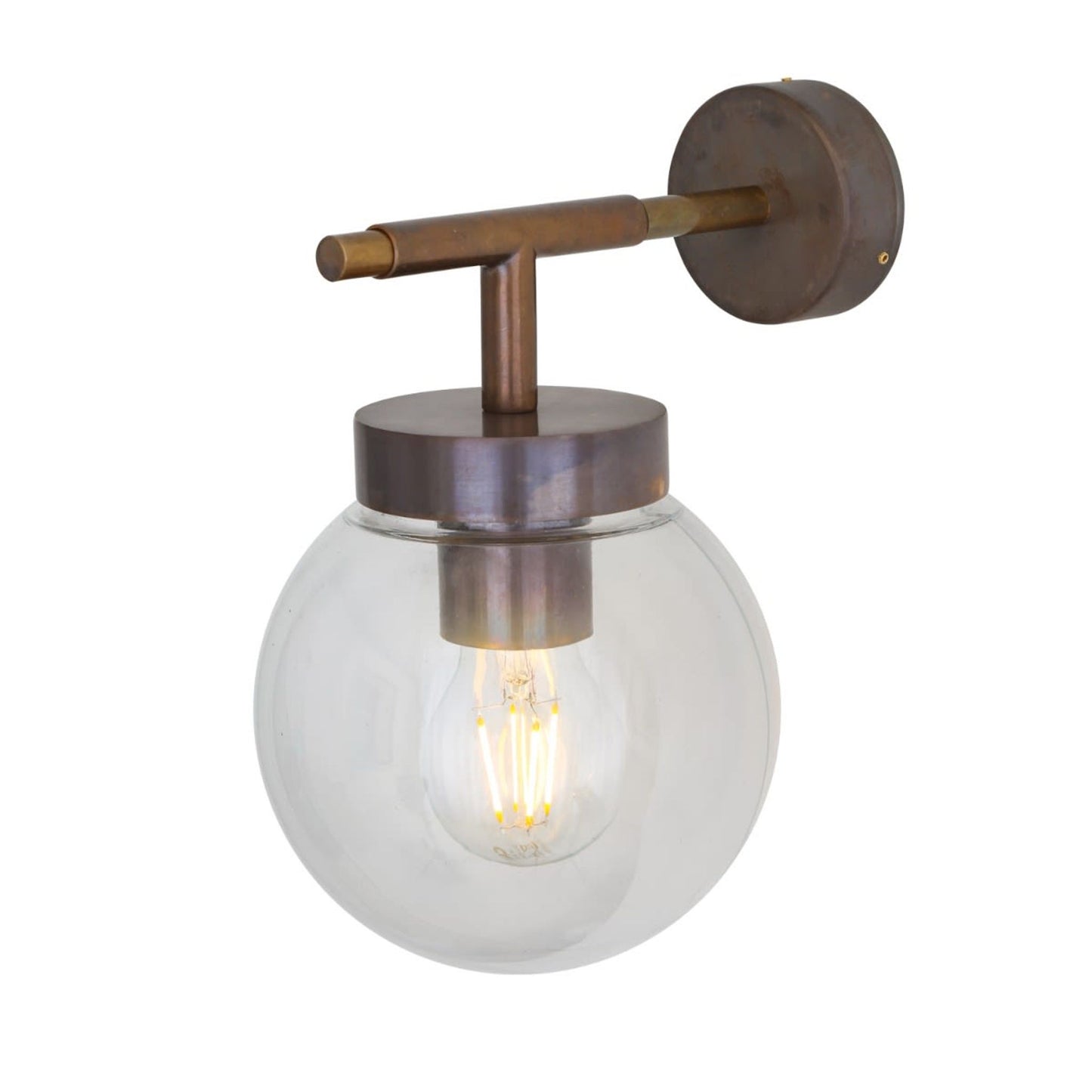 Marin Small Globe Wall Light IP65