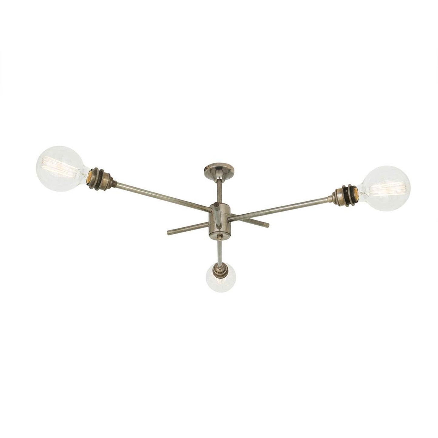 Mombasa Industrial 3-Arm Ceiling Light