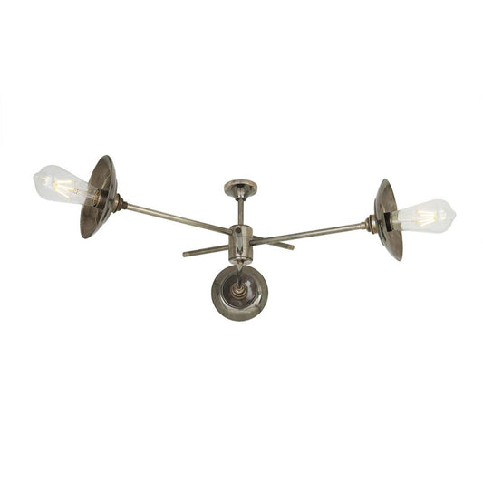 Reznor Industrial 3-Arm Ceiling Light