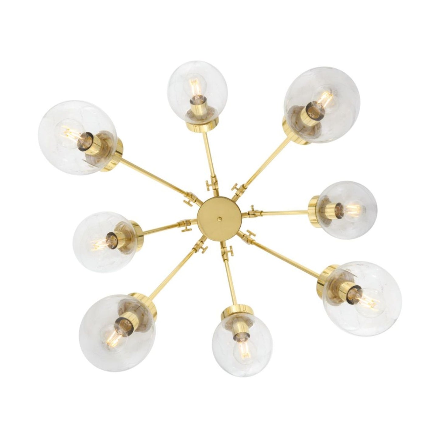 Boho 8-Arm Modern Globe Chandelier