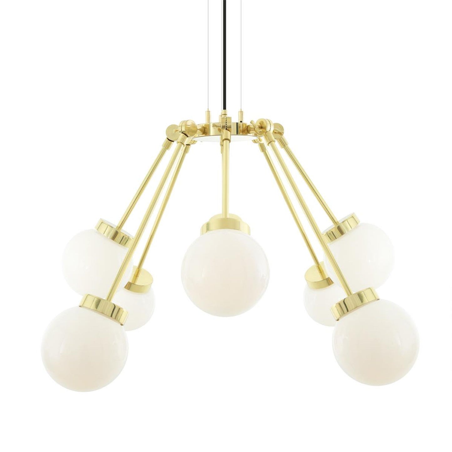 Boho 8-Arm Modern Globe Chandelier