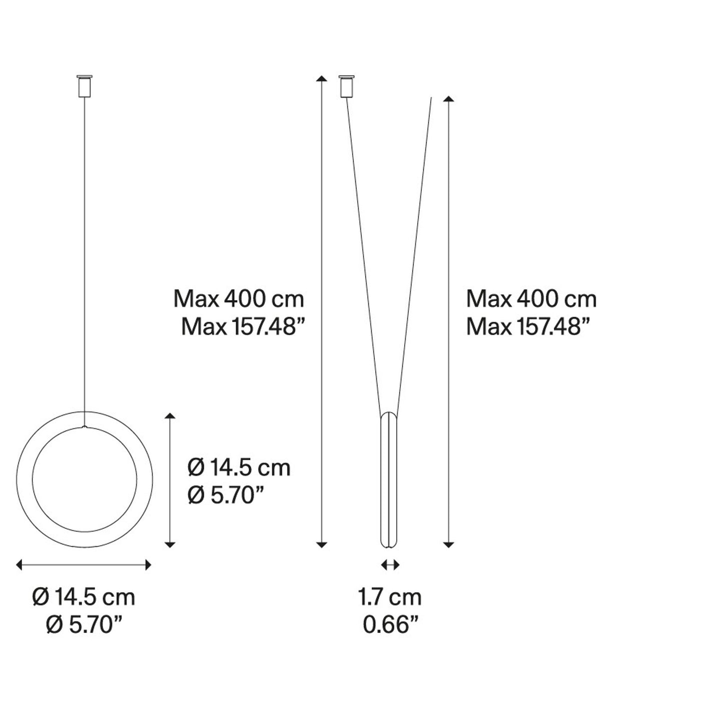 IVY V 2700K LED Pendant