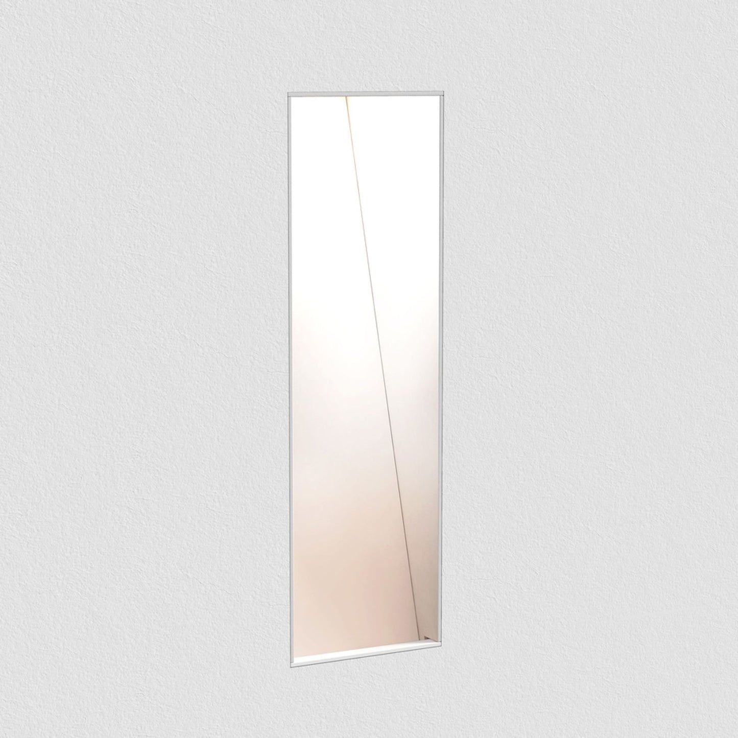 Borgo Trimless 35 Small Matt White LED Wall Recessed