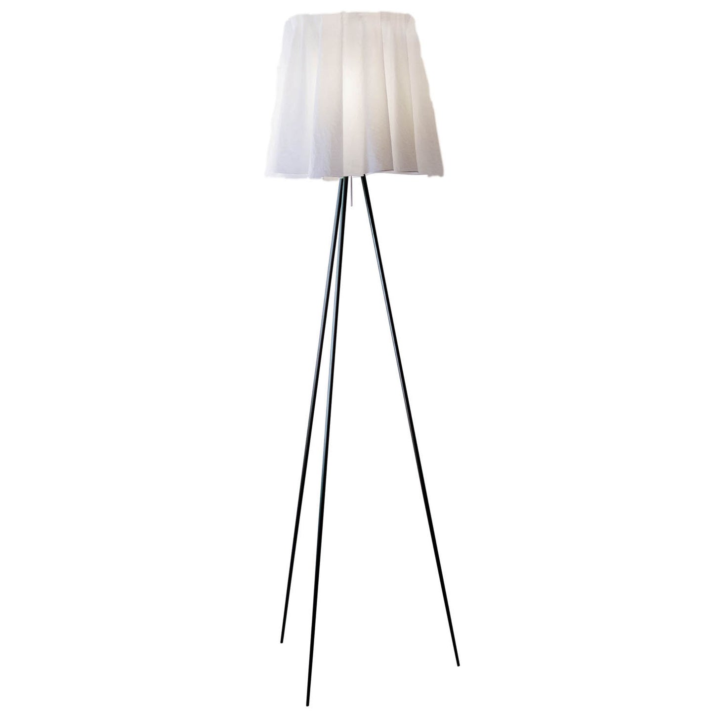 Rosy Angelis Floor Lamp with Glass Shade