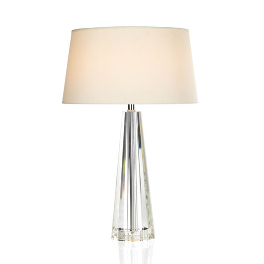 Cyprus Table Lamp Tapered Crystal