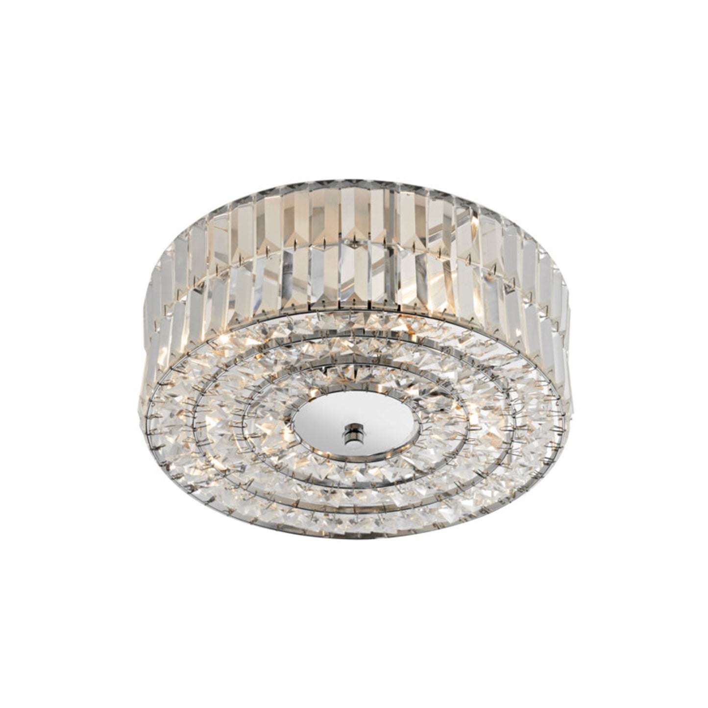 Errol Four-Light Crystal Flush Mount