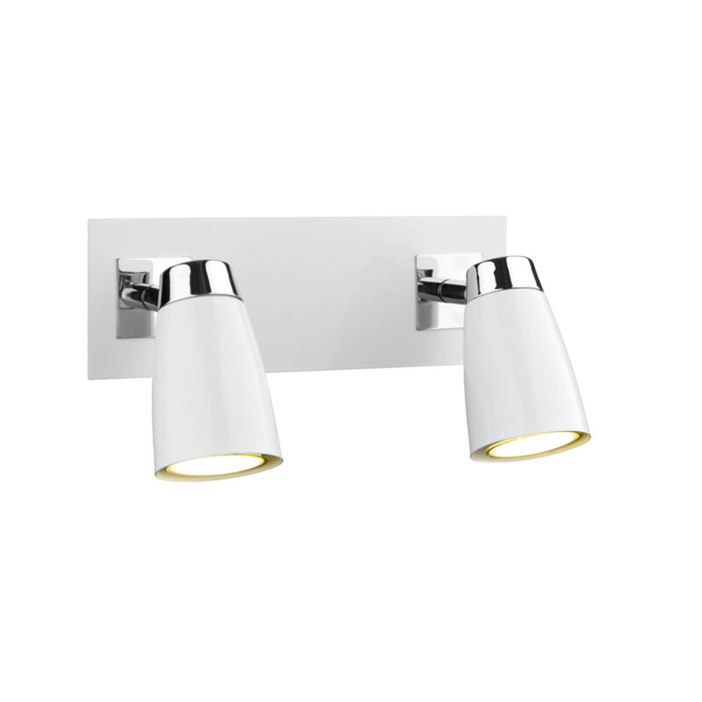 Loft Double Wall Spotlight with Low Energy&Chrome