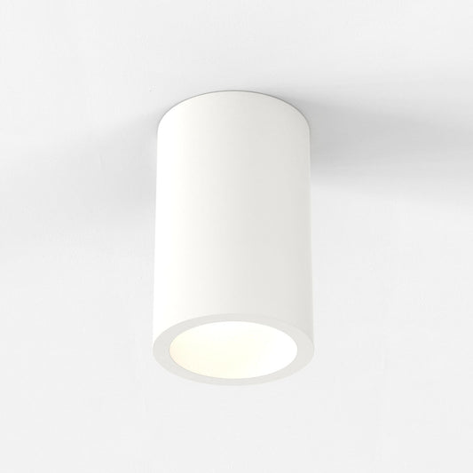 Osca 200 Round Ceiling Light White Plaster