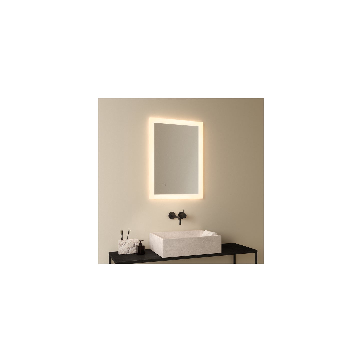 Ascot Square Illuminated Mirror