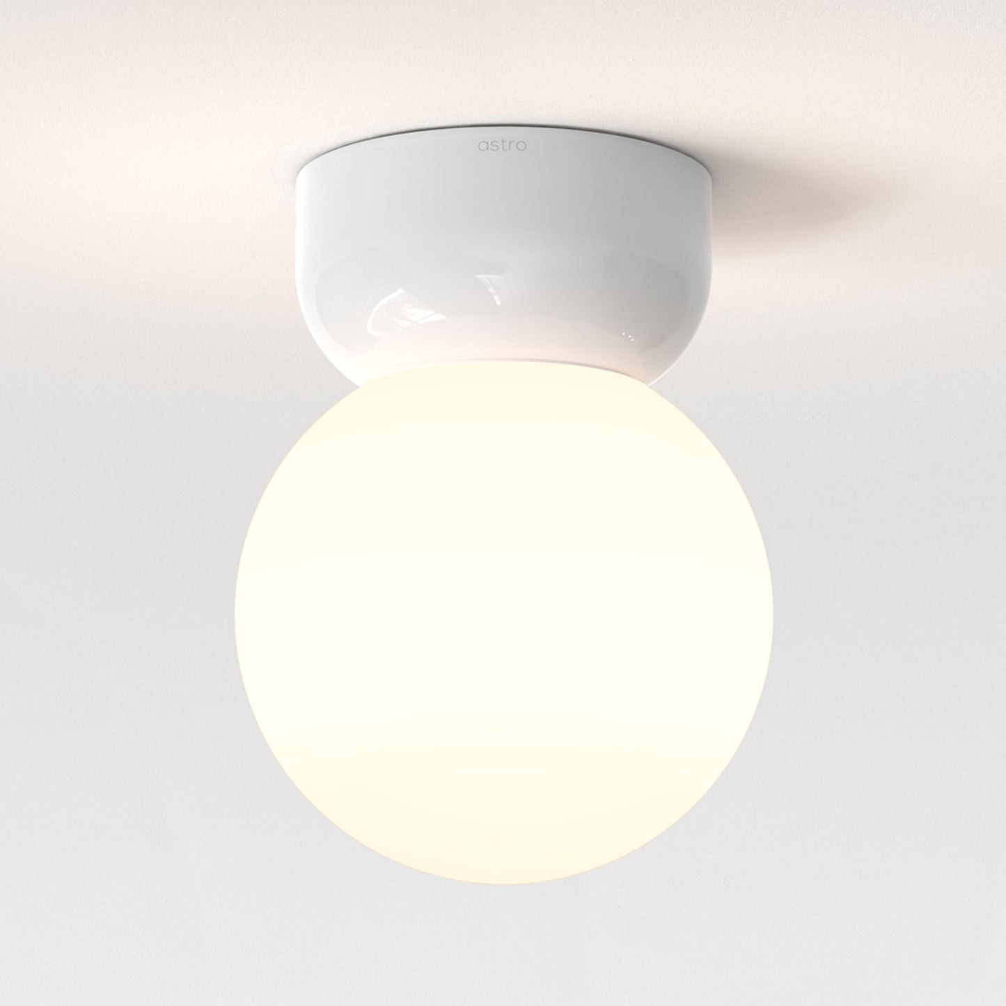 Lyra 180 Ceiling Light in Gloss Glaze White