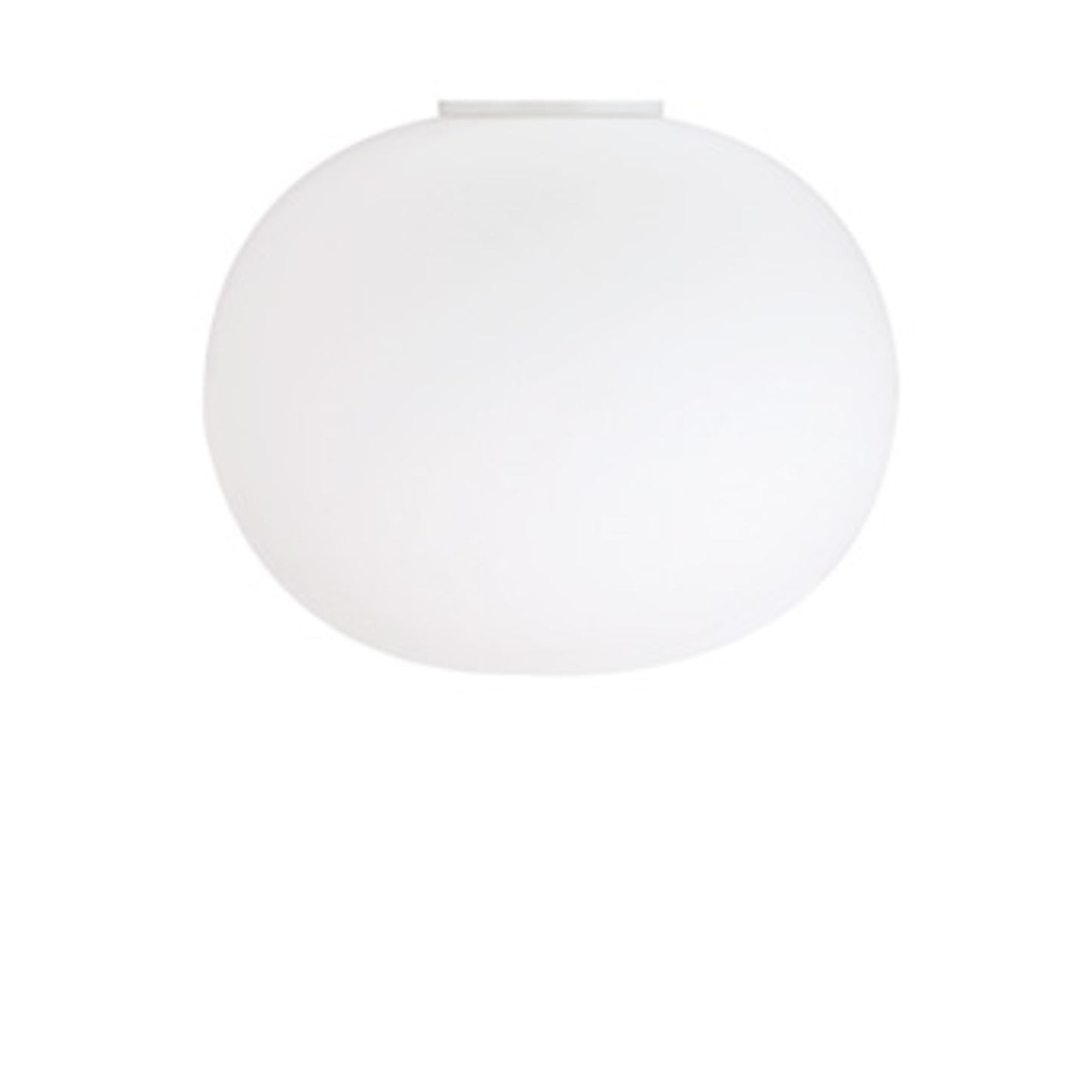 Glo-Ball Ceiling 2 Flush Mounted with Flashed Opaline Glass