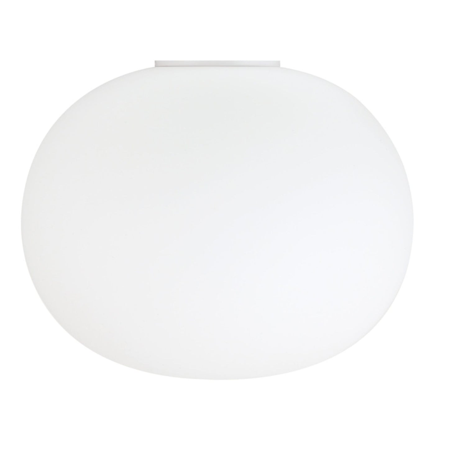 Glo-Ball Ceiling 2 Flush Mounted with Flashed Opaline Glass