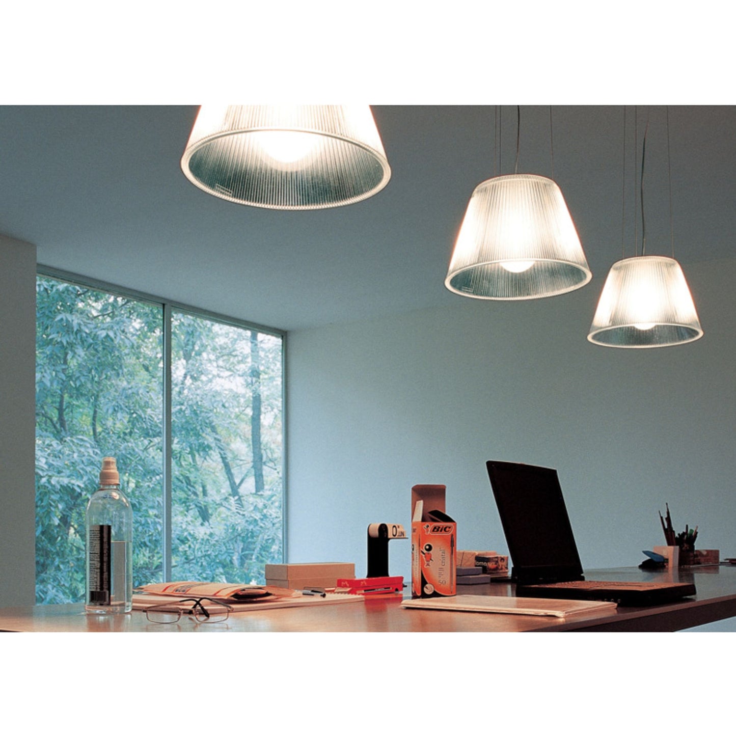 Romeo Moon S1 Suspension Pendant Light Glass