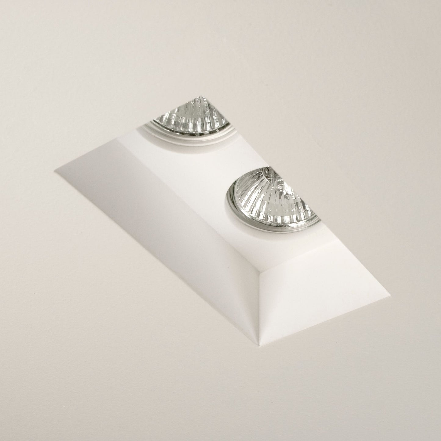 Blanco Twin Square Recessed Ceiling Light