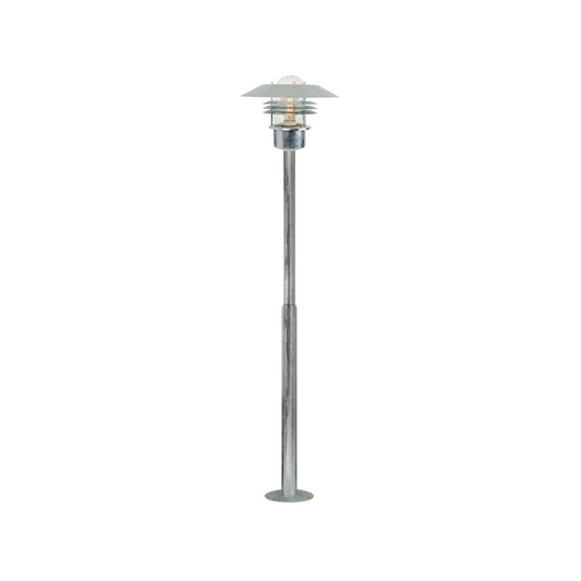 Vejers 2M Outdoor Garden Light Galvanized