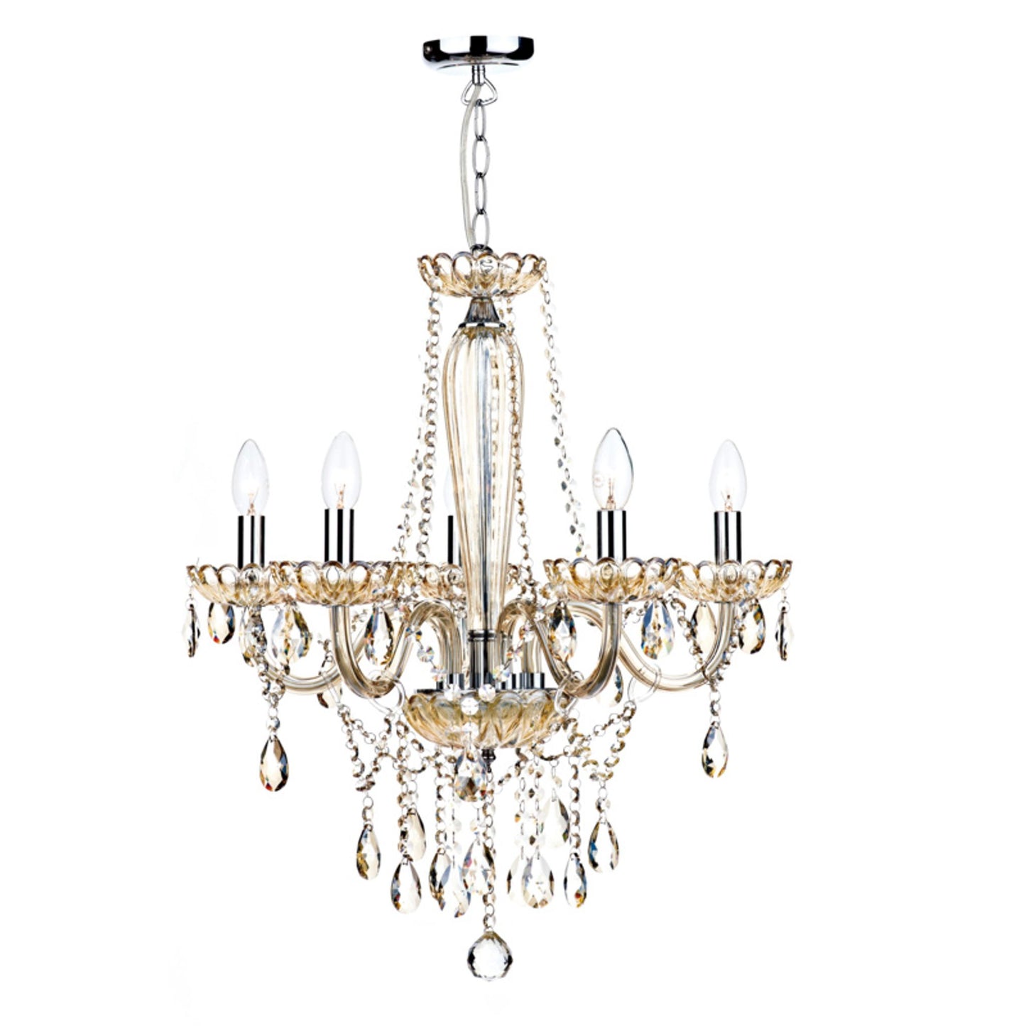 Raphael Crystal Drops Chandelier