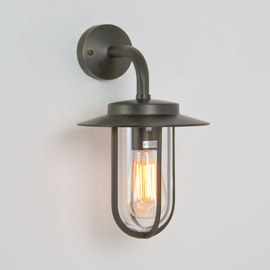 Montparnasse Exterior Wall Light with Clear Glass