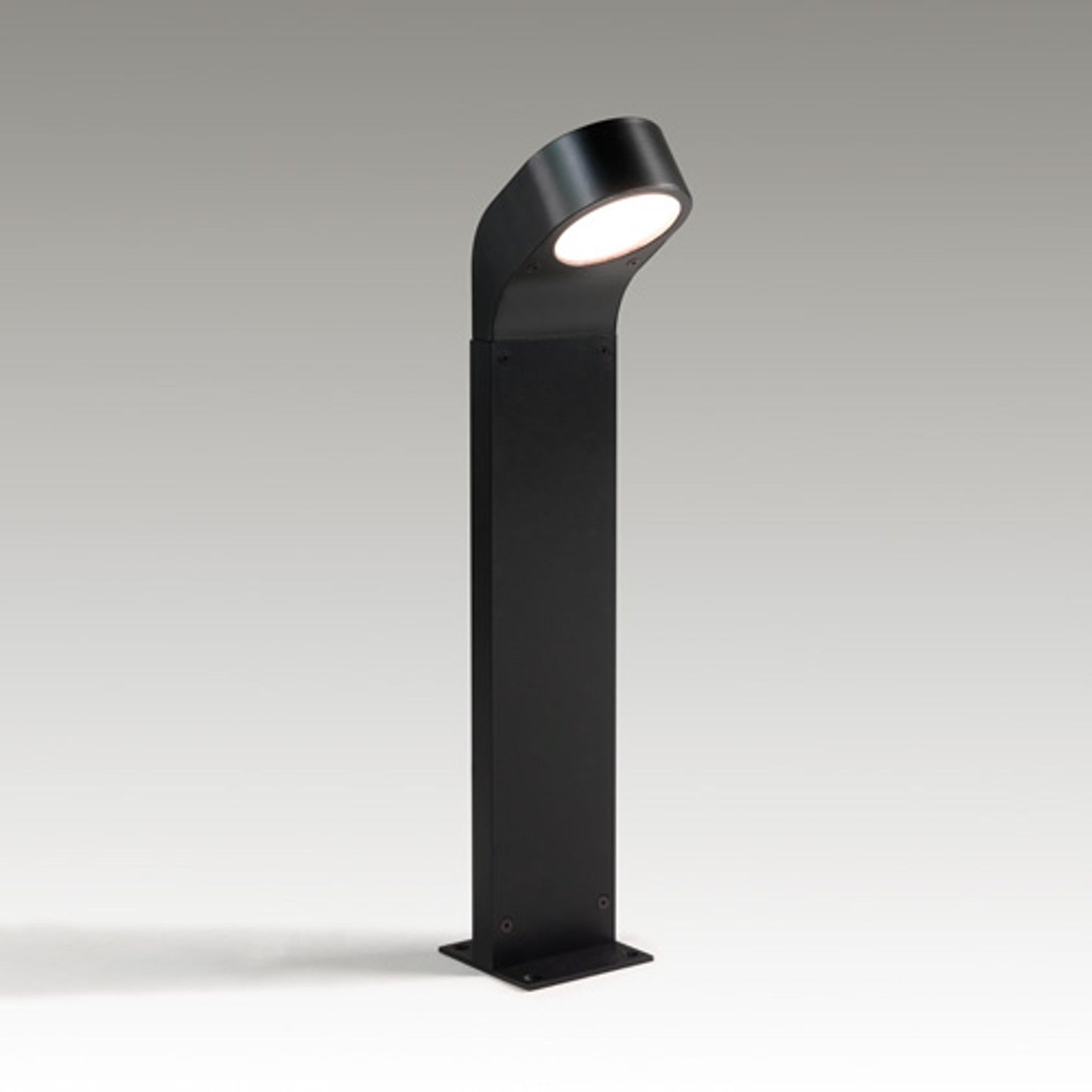 Soprano Low Energy Exterior Bollard Black