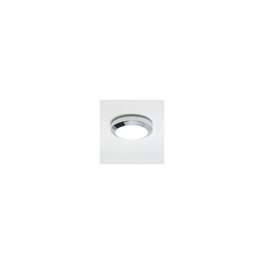 Dakota 180 Modern Flush Ceiling Light with Opal Glass Cover