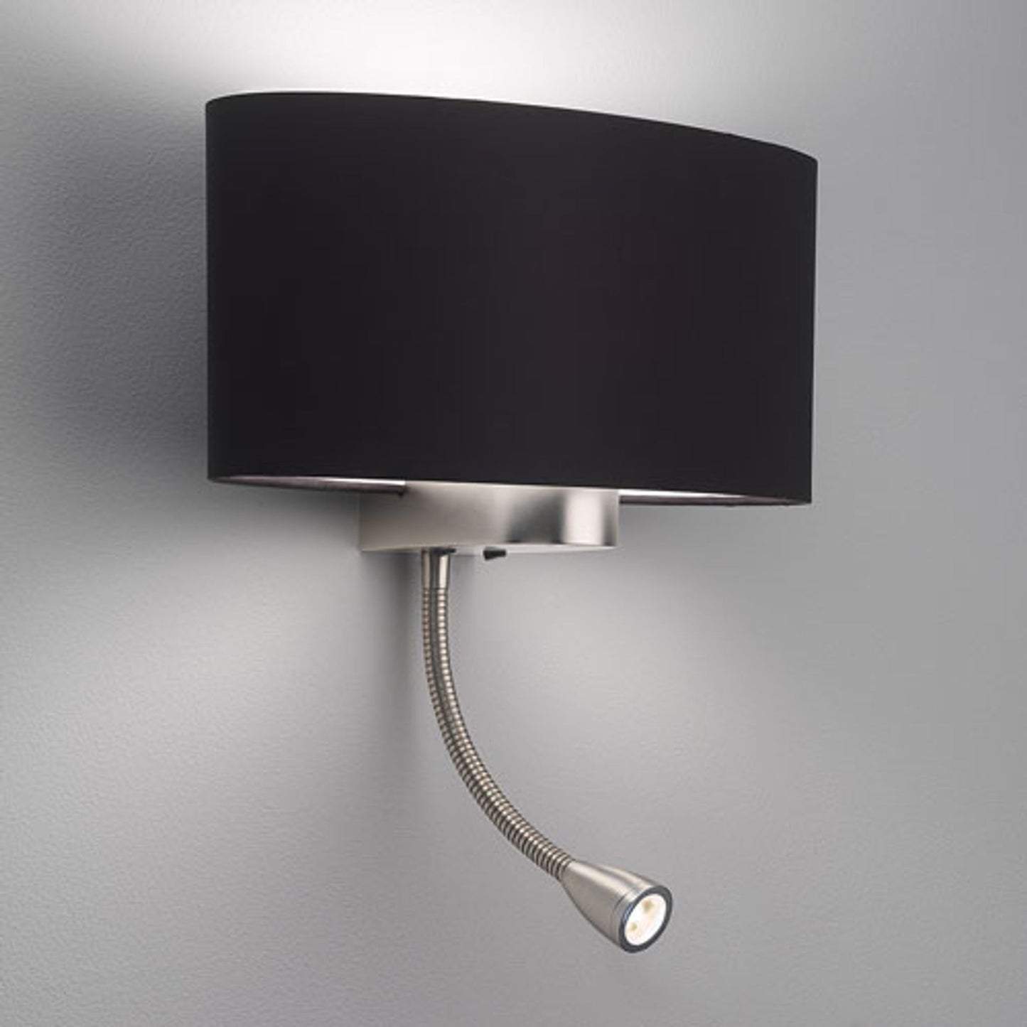 Napoli LED Wall Light Matt Nickel