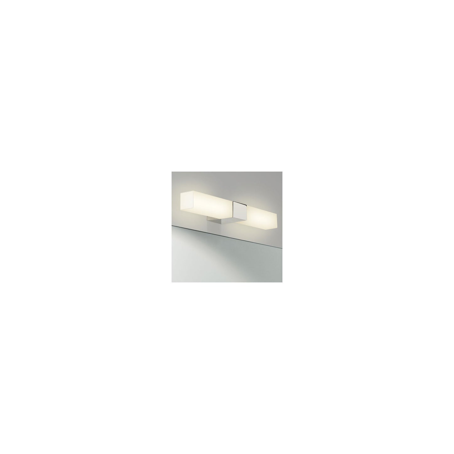 Padova Square Wall Light Polished Chrome